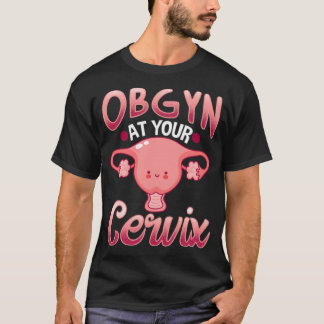 Camiseta Cute Cervi Obstetrícia Ginecologista Doutor OBGYN