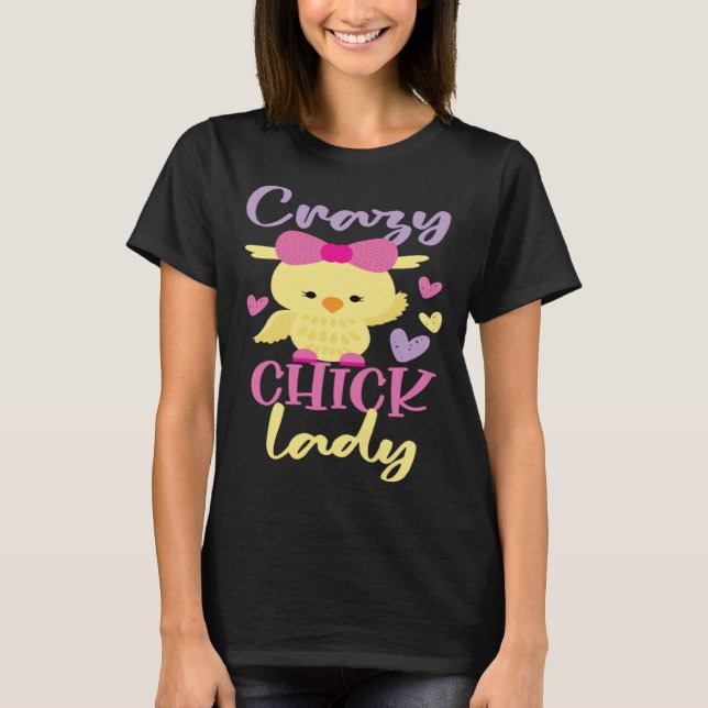 Camiseta Cute chick for women and girls (Frente)