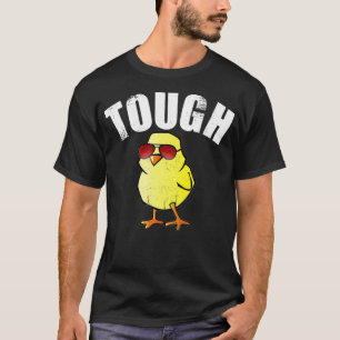 Camiseta Cute Chick TOUGH CHICK Baby Chick Feminist Empowe