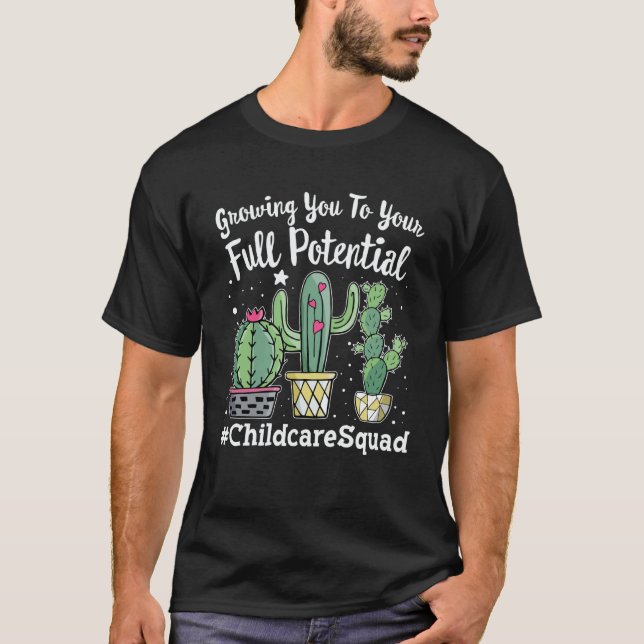 Camiseta Cute Childcare Squad Squad Appreciation Week back  (Frente)