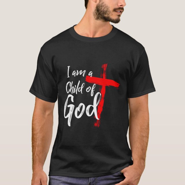 Camiseta Cute Christian Salvation Quote Gift I Am A Child O (Frente)