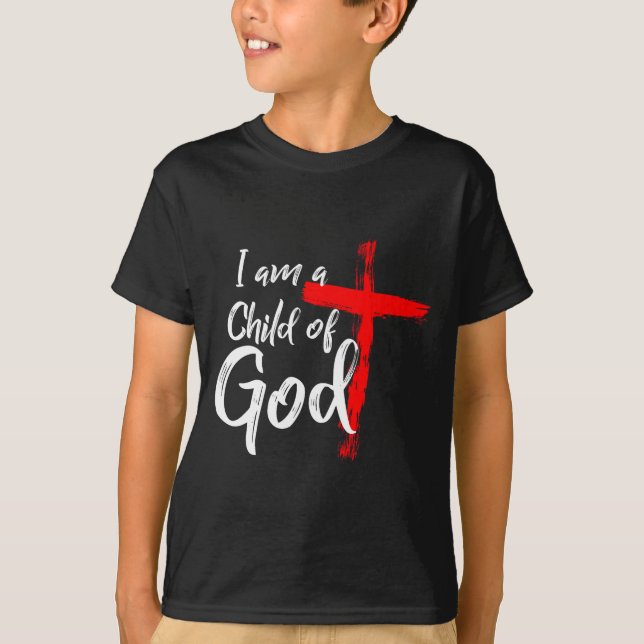 Camiseta Cute Christian Salvation Quote Gift I Am A Child O (Frente)