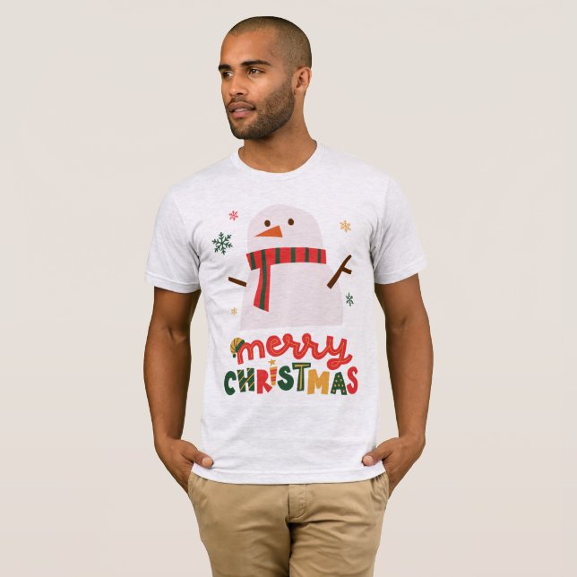 Camiseta Cute Christmas (Frente Completa)