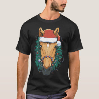 Camiseta Cute Christmas Horse