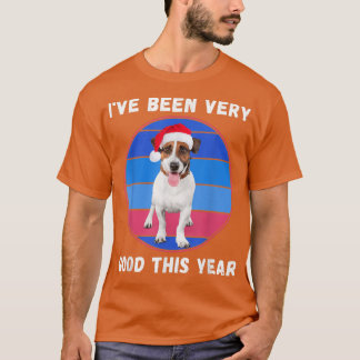 Camiseta Cute Christmas Puppy Dog I've Been Good This Year 