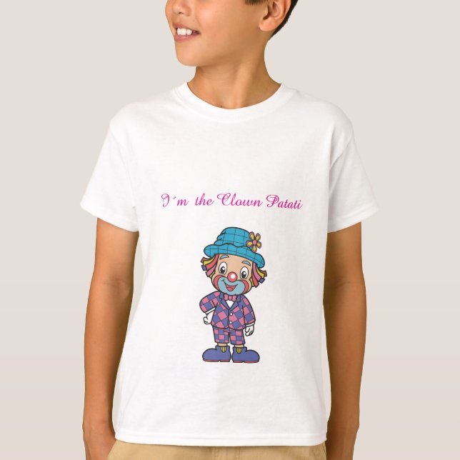 Camiseta Cute Clown T-Shirt (Frente)