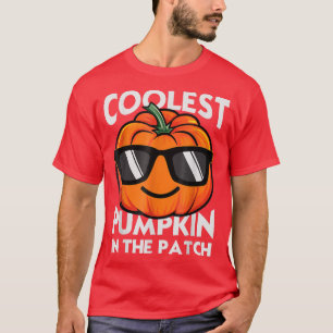 Camiseta Cute Coolest Pumpkin In The Patch Boys Halloween C