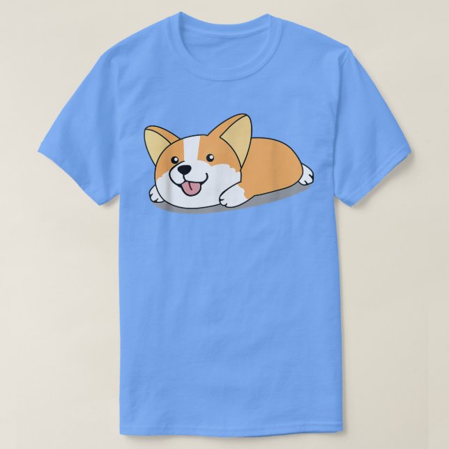 Camiseta Cute Corgi Funny Corgi Dog Art126 (Frente do Design)