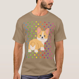 Camiseta Cute Corgi Gifts Kawaii Corgi Chibi Corgi Coisa Fo