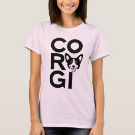 Camiseta "Cute & Corgi Proud"