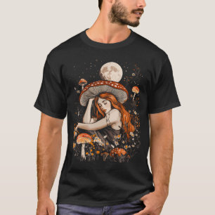 Camiseta Cute Cottagecore Cogumelo