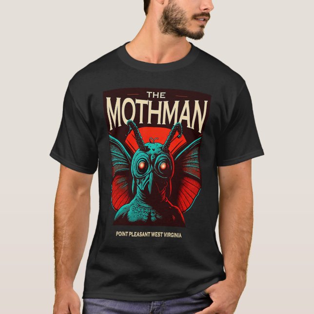 Camiseta Cute Cryptid Mothman  2 (Frente)