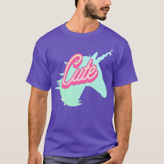 Camiseta Cute Cutie Unicorn