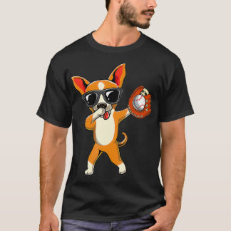 Camiseta Cute Dabbing Chihuahua Dab Crianças Meninas Bas Me