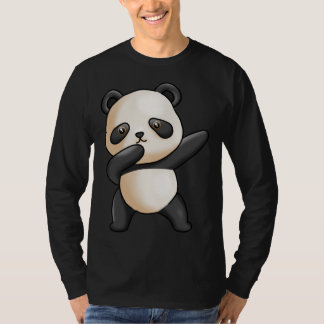 Camiseta Cute Dabbing Panda Cute Animal Giant Panda Bear Da