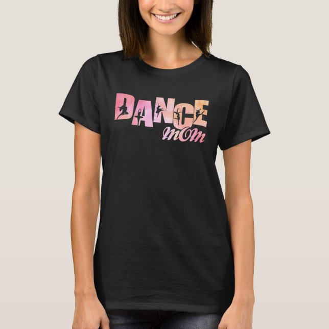 Camiseta Cute Dance Mom Tie Dye Dancer Mom Mother's Day Ret (Frente)