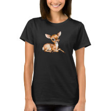Cute Doe Refrigerindo T-Shirt, Deer Lover Gift,