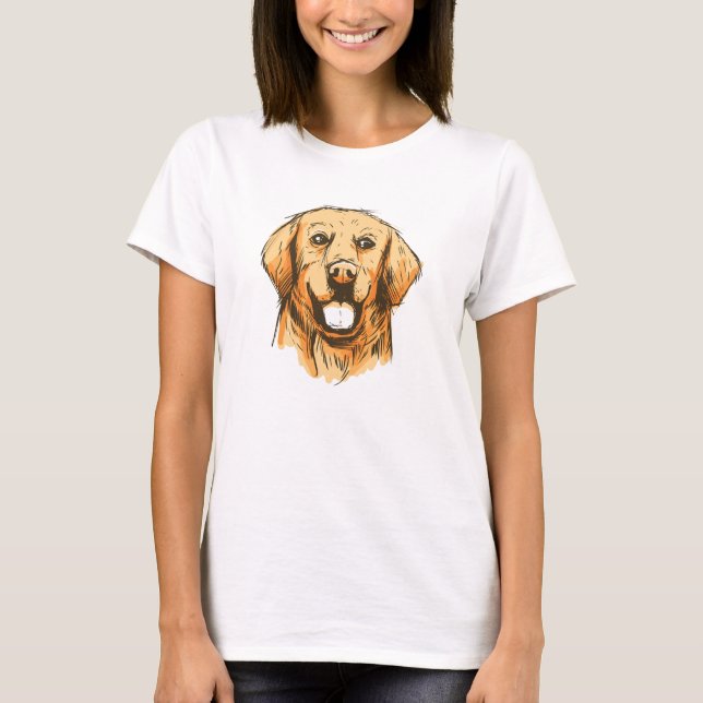 Camiseta Cute dog (Frente)
