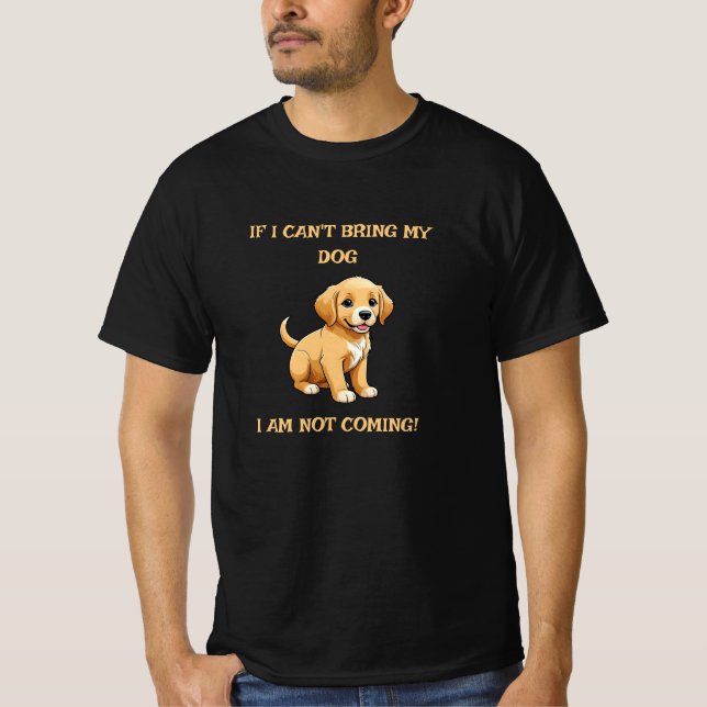 Camiseta Cute Dog Design for t-shirts fully editable (Frente)