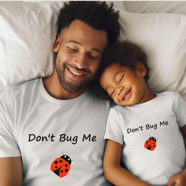 Camiseta Cute Don't me Inseto Lady Bug Color (Criador carregado)