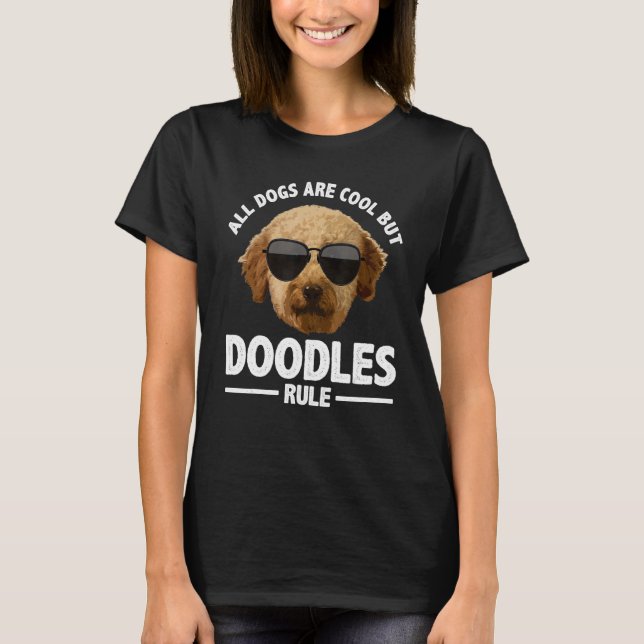 Camiseta Cute Doodle For Men Women Golden Doodle Labradoodl (Frente)