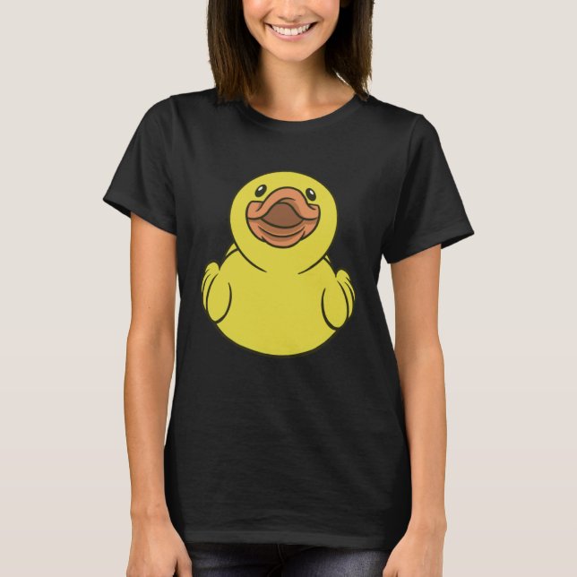 Camiseta Cute Duck Ducklings Rubber Duck (Frente)