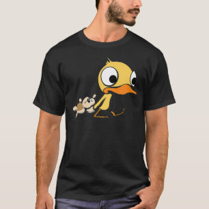 Camiseta Cute Duck with Teddy Bear 