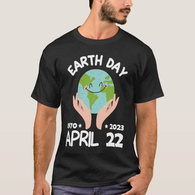 Camiseta cute earth day 53rd anniversary earth day  10 (Frente)