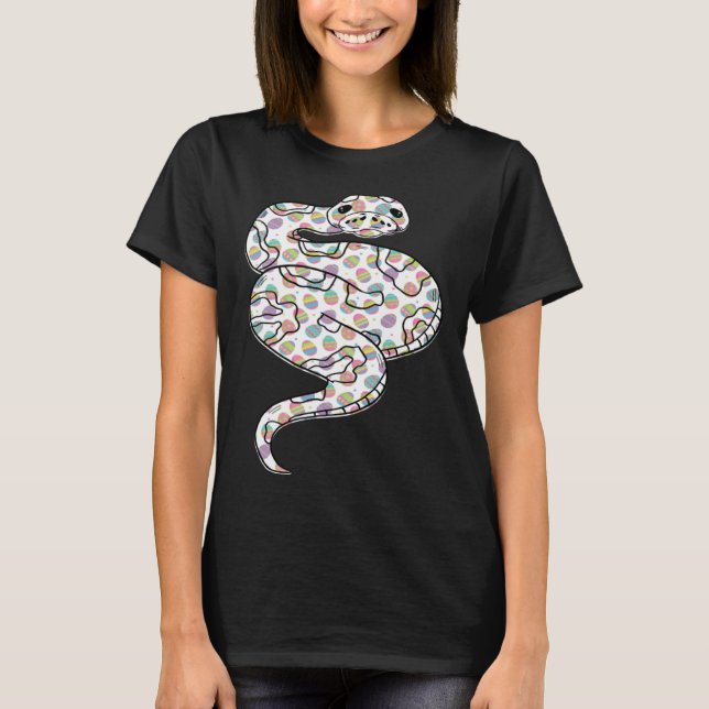Camiseta Cute Easter Egg Ball Python  Easter Day 2023 (Frente)
