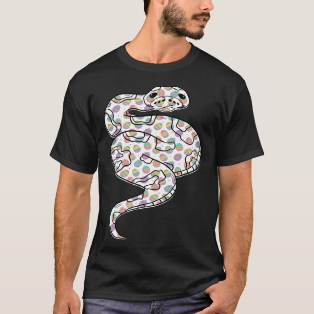 Camiseta Cute Easter Egg Ball Python  Easter Day 2023 (Frente)
