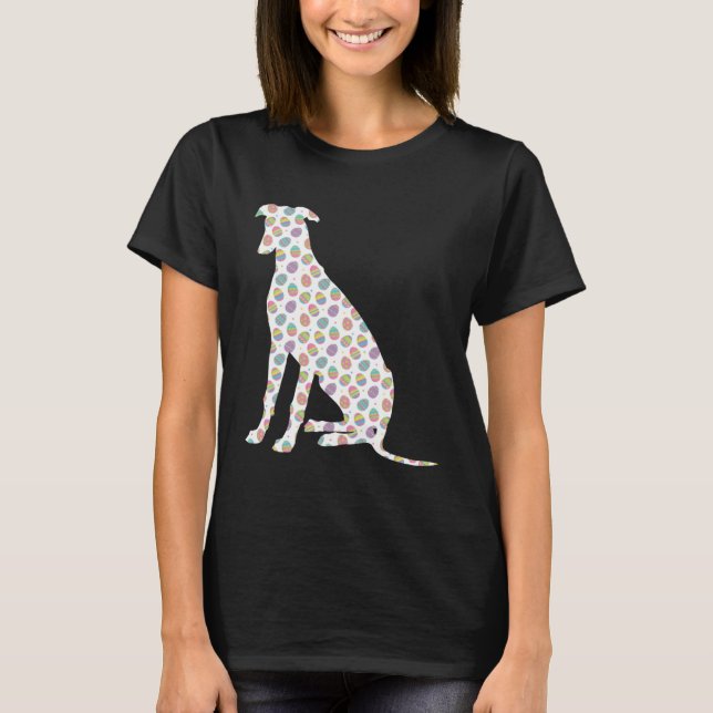 Camiseta Cute Easter Egg Greyhound  Easter Day 2023 (Frente)