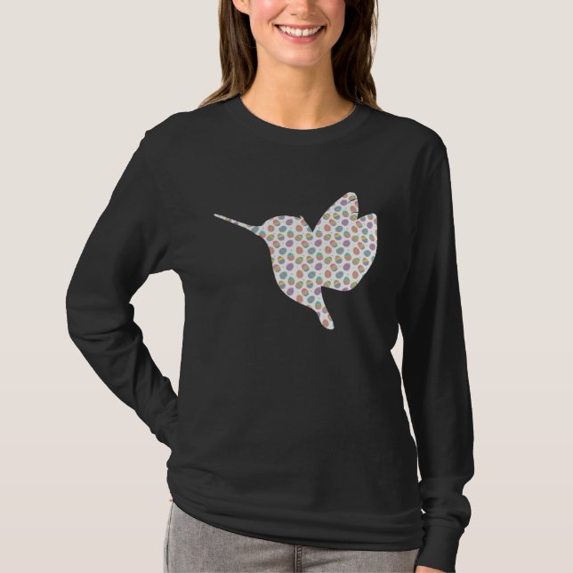 Camiseta Cute Easter Egg Hummingbird  Easter Day 2023 (Frente)