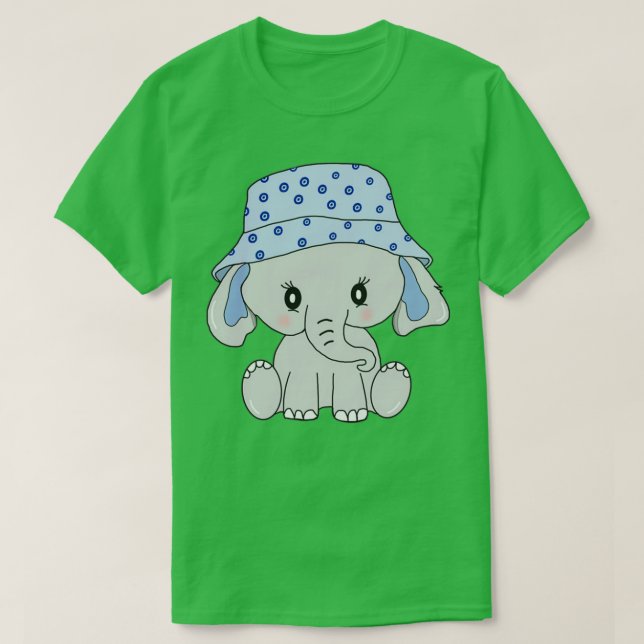 Camiseta cute elephant evil eye sticker 1 (Frente do Design)