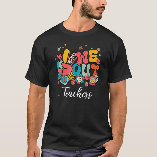 Camiseta Cute End Of School Year Teacher Summer Bruh We Out (Frente)