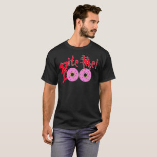 Camiseta Cute Engraçado Morde-Me Rosquinhas Presente Para