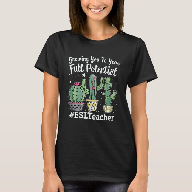Camiseta Cute ESL Teacher Squad Appreciation Week back to s (Frente)
