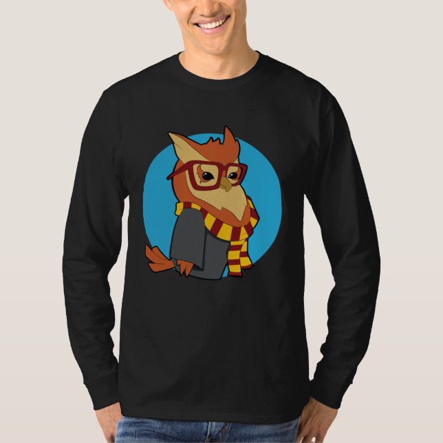 Camiseta Cute Fashion Owl Bird (Frente)
