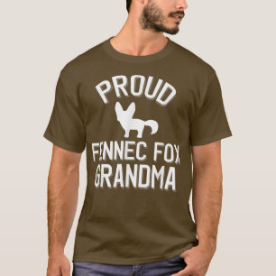 Camiseta Cute Fennec Fo Avô Orgulhoso Fennec Fo Avó