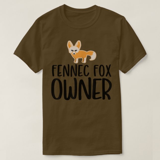 Camiseta Cute Fennec Fo Owner (Frente do Design)