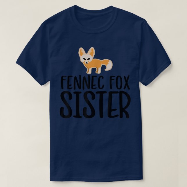 Camiseta Cute Fennec Fo Sister (Frente do Design)