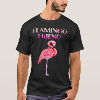 Camiseta Cute Flamingo Friend Awesome Christmas  T