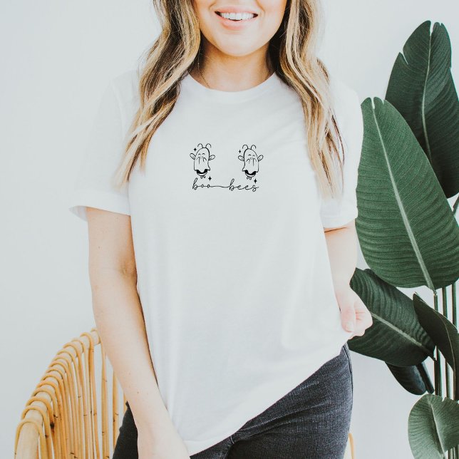Camiseta Cute Funny Halloween Spooky Boo Bees T-Shirt (Criador carregado)