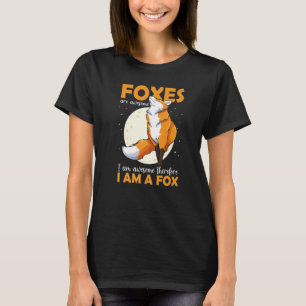 Camiseta Cute Furry Foxes Retro Animal Zoo Classic Passion