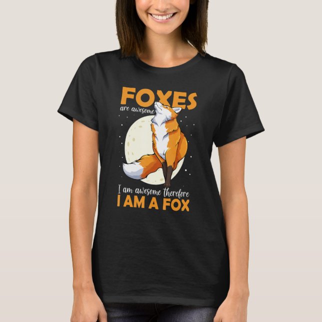 Camiseta Cute Furry Foxes Retro Animal Zoo Classic Passion  (Frente)