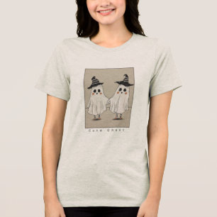 Camiseta Cute Ghost Besties Camiseta de Casal de