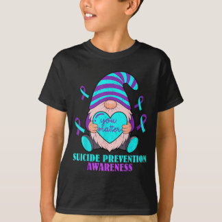 Camiseta Cute Gnome Coração A Sua Matéria Prevenção Conscie