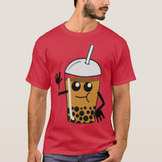 Camiseta cute green tea boba hoodie
