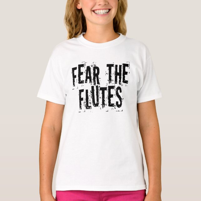 Camiseta Cute Grunge Flute Kids (Frente)