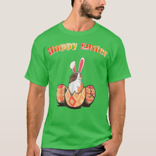 Camiseta Cute Guinea Pig Easter Bunny Eggs Costume Easter D