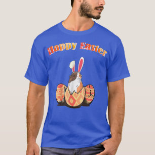 Camiseta Cute Guinea Pig Easter Bunny Eggs Costume Easter D